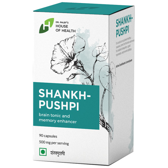 Dr. Palep's Shankh-Pushpi Capsule image