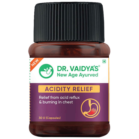 Dr. Vaidya's Acidity Relief Capsule (30 Each) image