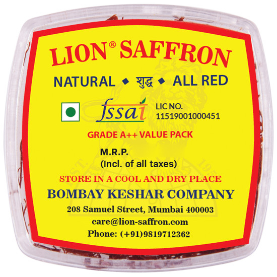 Lion Saffron Kashmiri Mongra (1gm Each) image