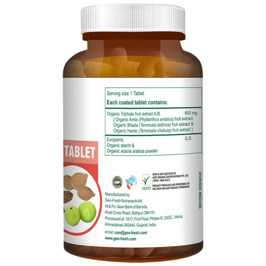 Geo Fresh Organic Barley Grass 500mg Tablet image