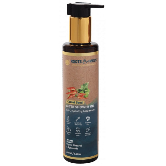 Roots and Herbs Carrot Seed After Shower Oil image