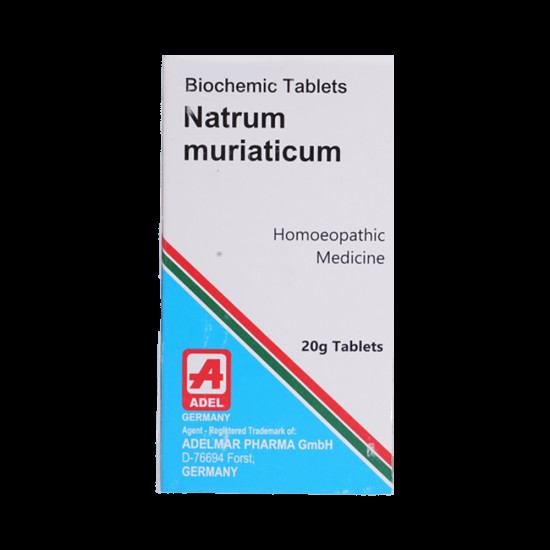 ADEL Natrum Muriaticum Biochemic Tablet 3X image