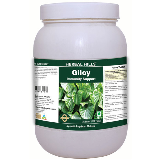 Herbal Hills Giloy Immunity Support Tablet image