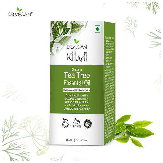 Dr. Vegan Khadi Organic Tea Tree Essential Oil image