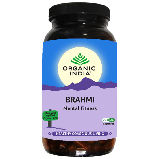 Organic India Brahmi Veg Capsule image