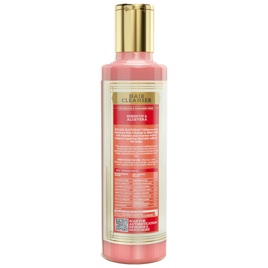 Khadi Naturals Hair Cleanser Hibiscus image