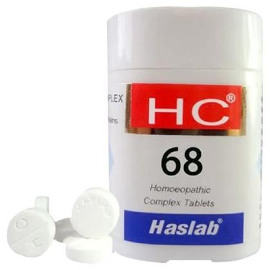 Haslab HC 68 Calcarea Flour Complex Tablet image