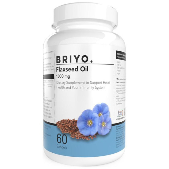 Briyo Flaxseed Oil 1000mg Softgel image