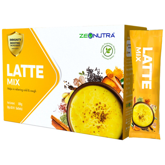 Zeonutra Latte Mix Sachet (4gm Each) image