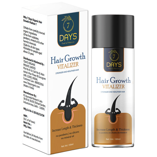 7Days Hair Growth Vitalizer Oil image