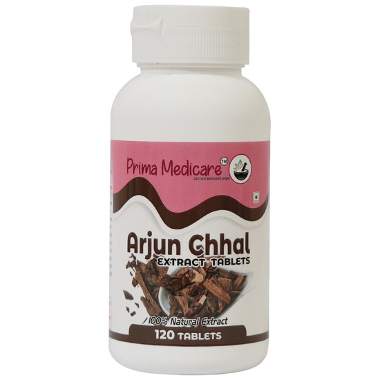 Prima Medicare Arjun Chhal Extract Tablet image