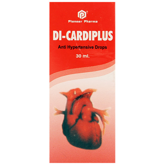 Pioneer Pharma Di-Cardiplus Anti Hypertensive Drop (30ml Each) image