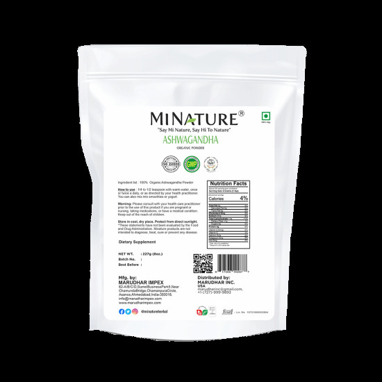 Minature Ashwagandha Organic Powder image