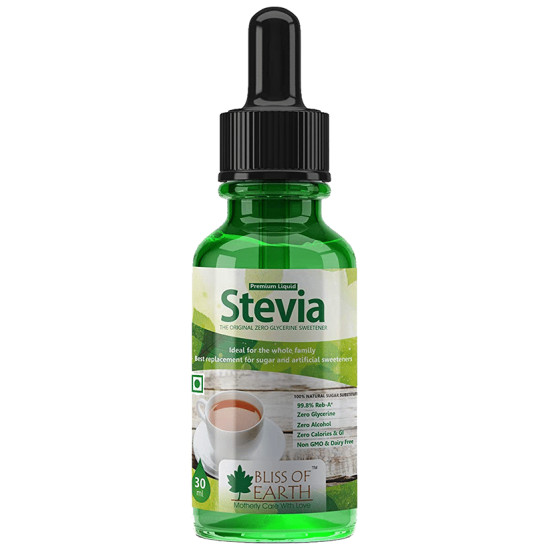 Bliss of Earth Premium Liquid Stevia The Original Zero Glycerine Sweetener image