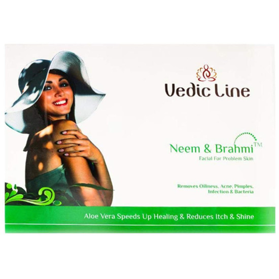 Vedic Line Facial Kit Neem & Brahmi image