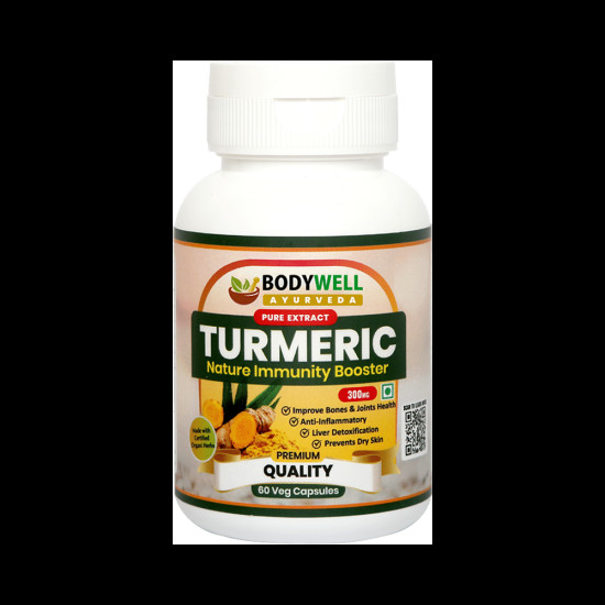 BodyWell Turmeric (Haridra) Veg Capsule image