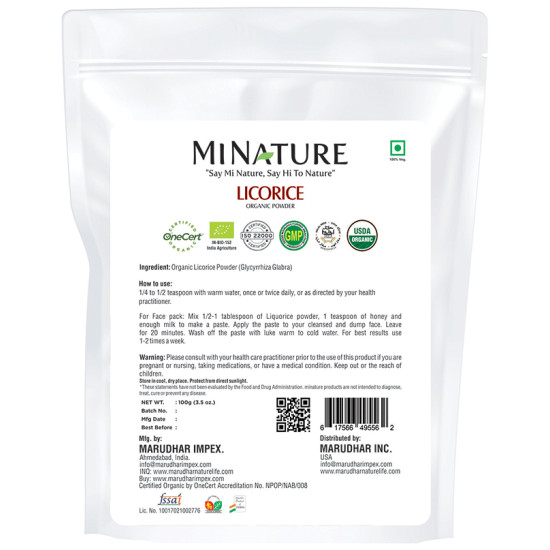 Minature Licorice Organic Powder image