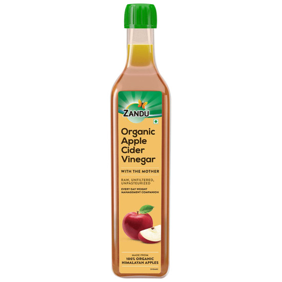 Zandu Organic Apple Cider Vinegar with The Mother image