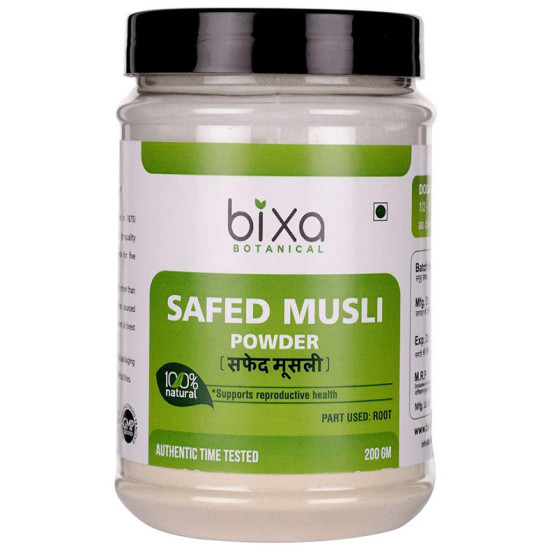 Bixa Botanical Safed Musli Powder image