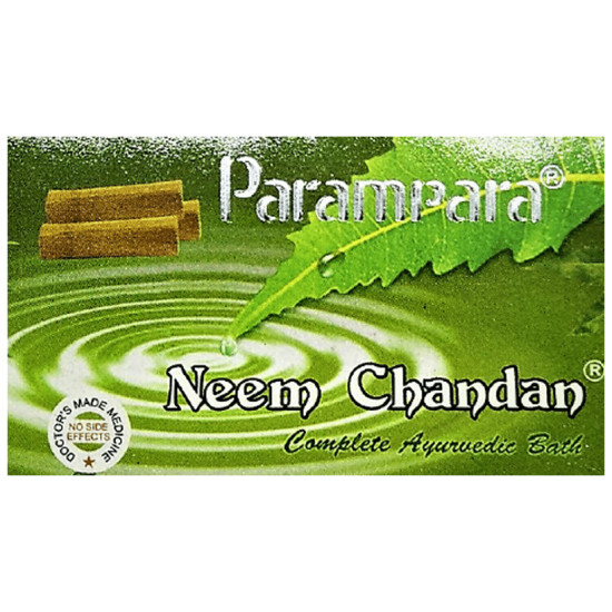 Parampara Ayurved Neem Chandan Complete Ayurvedic Skin Bath Soap (975gm Each) image