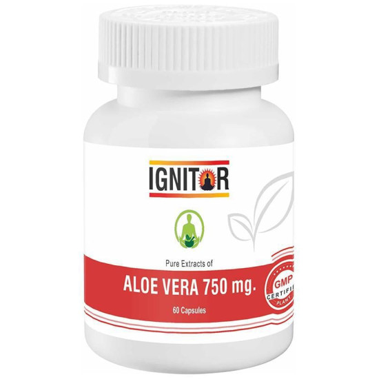 Ignitor Aloe Vera 750mg Capsule image