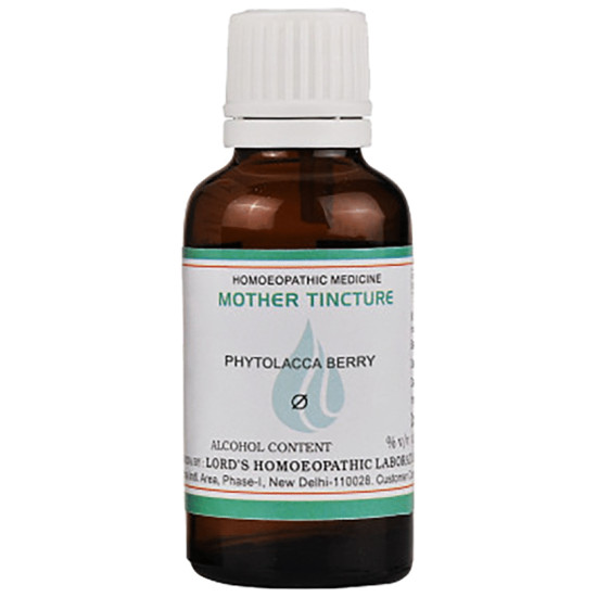 Lord's Phytolacca Berry Mother Tincture Q image