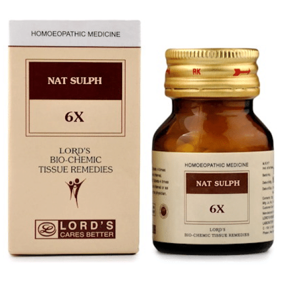 Lord's Nat Sulph Biochemic Tablet 6X image