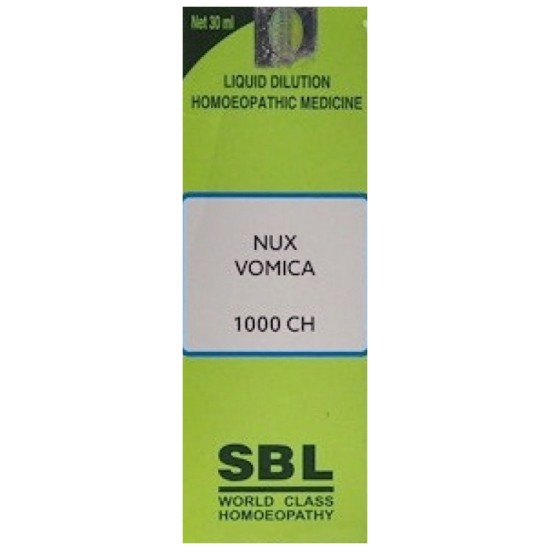 SBL Nux Vomica Dilution 1000 CH image