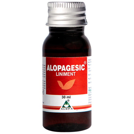 Alopa Alopagesic Pain Killer Liniment for Pain Relief & Muscle Cramps (30ml Each) image