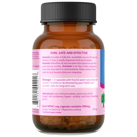 Organic India Amalaki Veg Capsule image