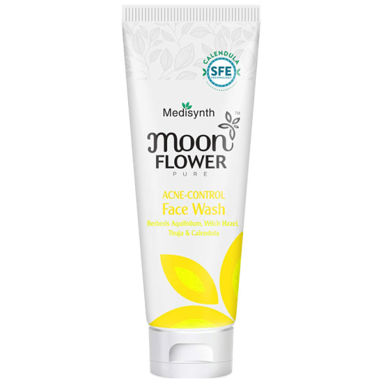 Medisynth Naturals Moonflower Acne-Control Face Wash image