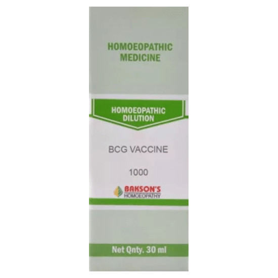 Bakson's Bcg Vaccine Dilution 1000 CH image