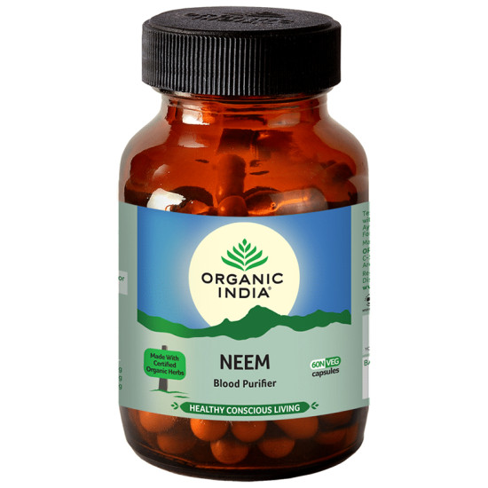 Organic India Neem Veg Capsule image