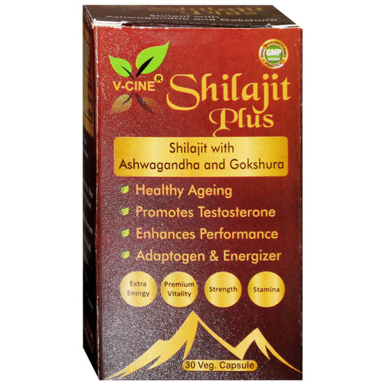 V-Cine Shilajit Plus Capsule image