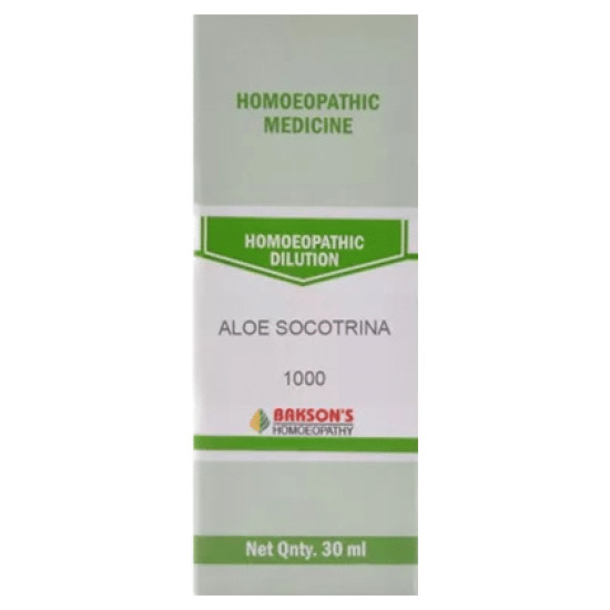 Bakson's Aloe Socotrina Dilution 1000 CH image