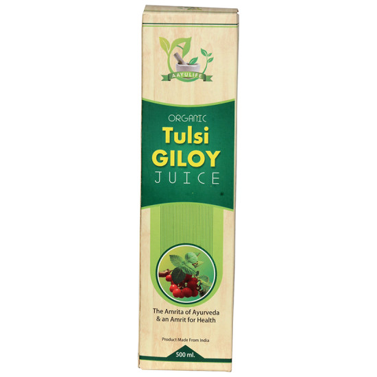 Aayulife Organic Tulsi Giloy Juice image