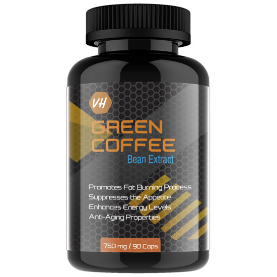 Vitaminhaat Green Coffee Bean Extract 750mg Capsule image