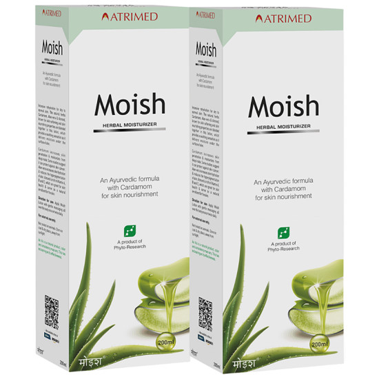 Atrimed Moish Herbal Moisturizer (200ml Each) image