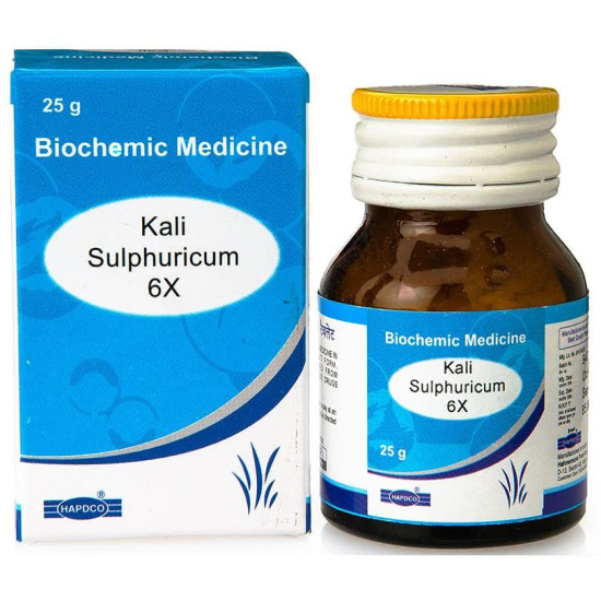 Hapdco Kali Sulphuricum Biochemic Tablet 6X image