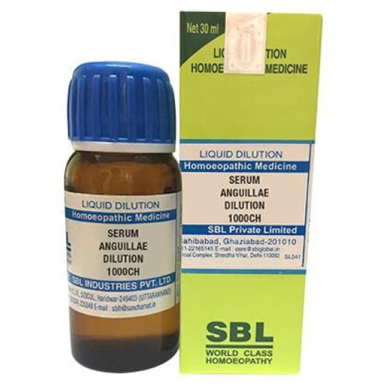 SBL Serum Anguillae (Eel Serum) Dilution 1000 CH image