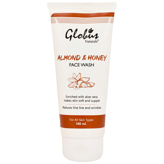 Globus Naturals Almond & Honey Face Wash image