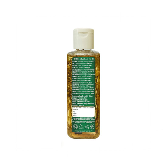 20 Microns Herbal Hair Kranti Hair Oil with Vetiver Roots image