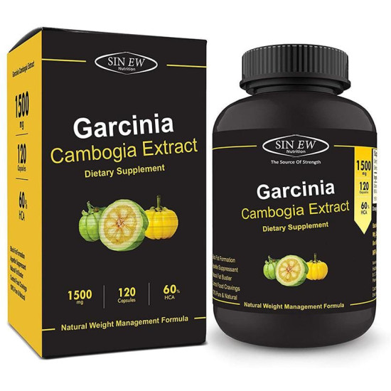 Sinew Nutrition Garcinia Cambogia Extract 1500mg Capsule image