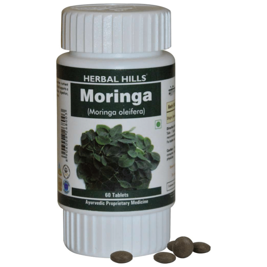 Herbal Hills Moringa 500mg Tablet image