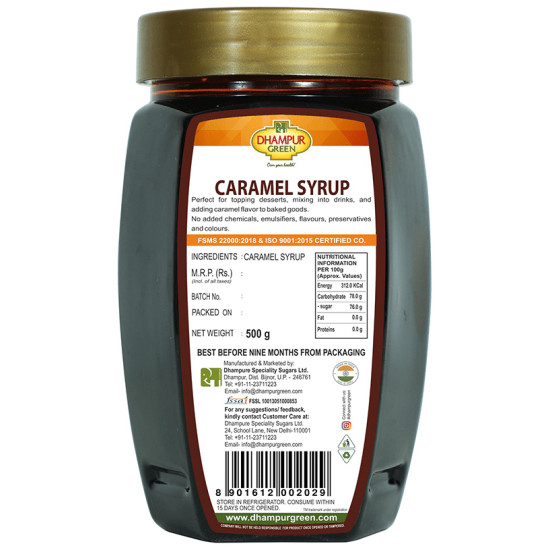 Dhampur Green Caramel Syrup image