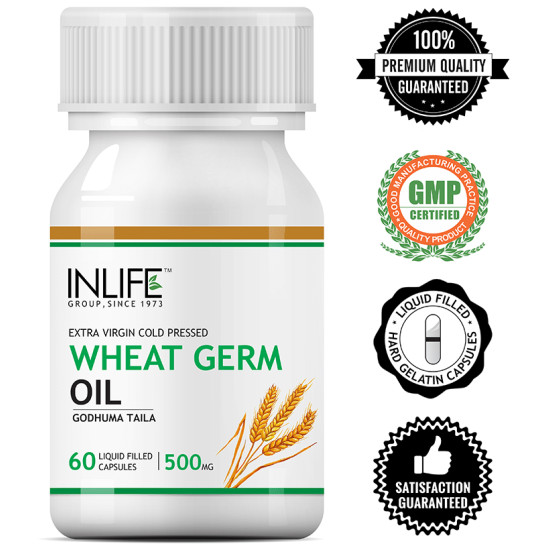 Inlife Wheat Germ Oil 500mg Capsule image