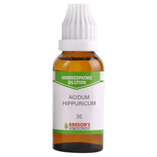 Bakson's Acidum Hippuricum Dilution 30 image