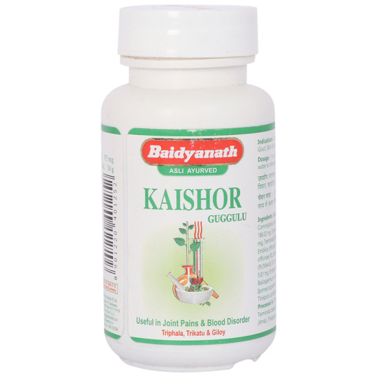 Baidyanath (Jhansi) Kaishore Guggulu Tablet image