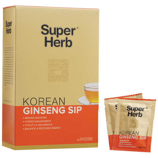 Super Herb Korean Ginseng Sip (2.25gm Each) image