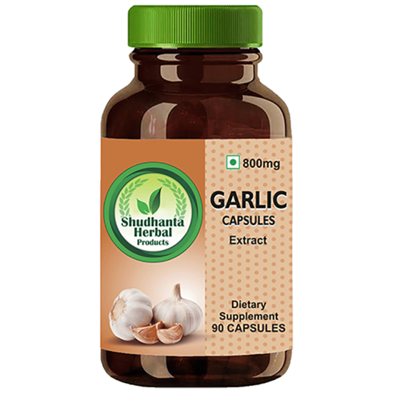 Shudhanta Herbal Garlic 800mg Capsule image